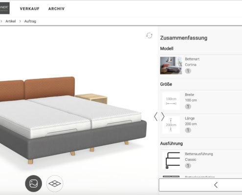 Kirchner Betten das "für immer" Funktionsbett | Bettenhaus Schlafoase