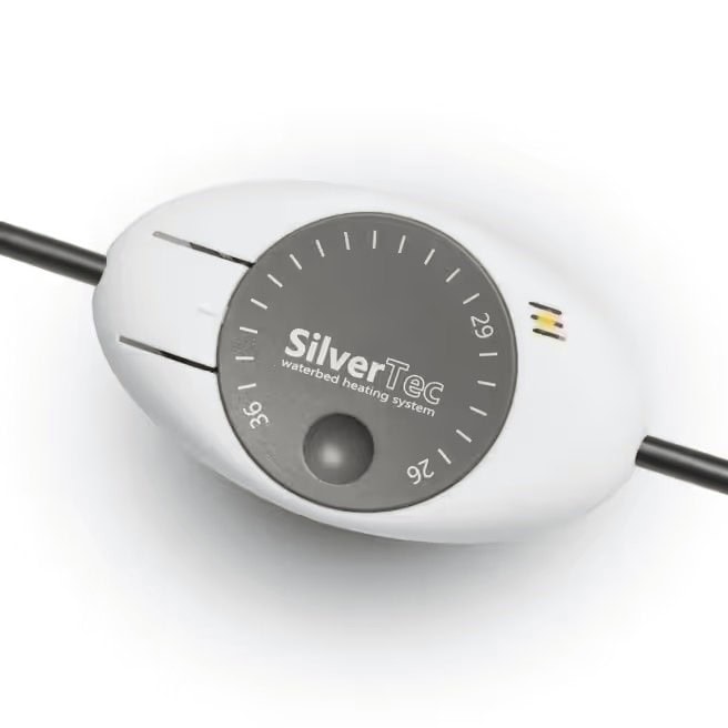 Wasserbett-Heizung von SilverTec mit Temperaturregler, ideal für Wasserbetten in Nürnberg.