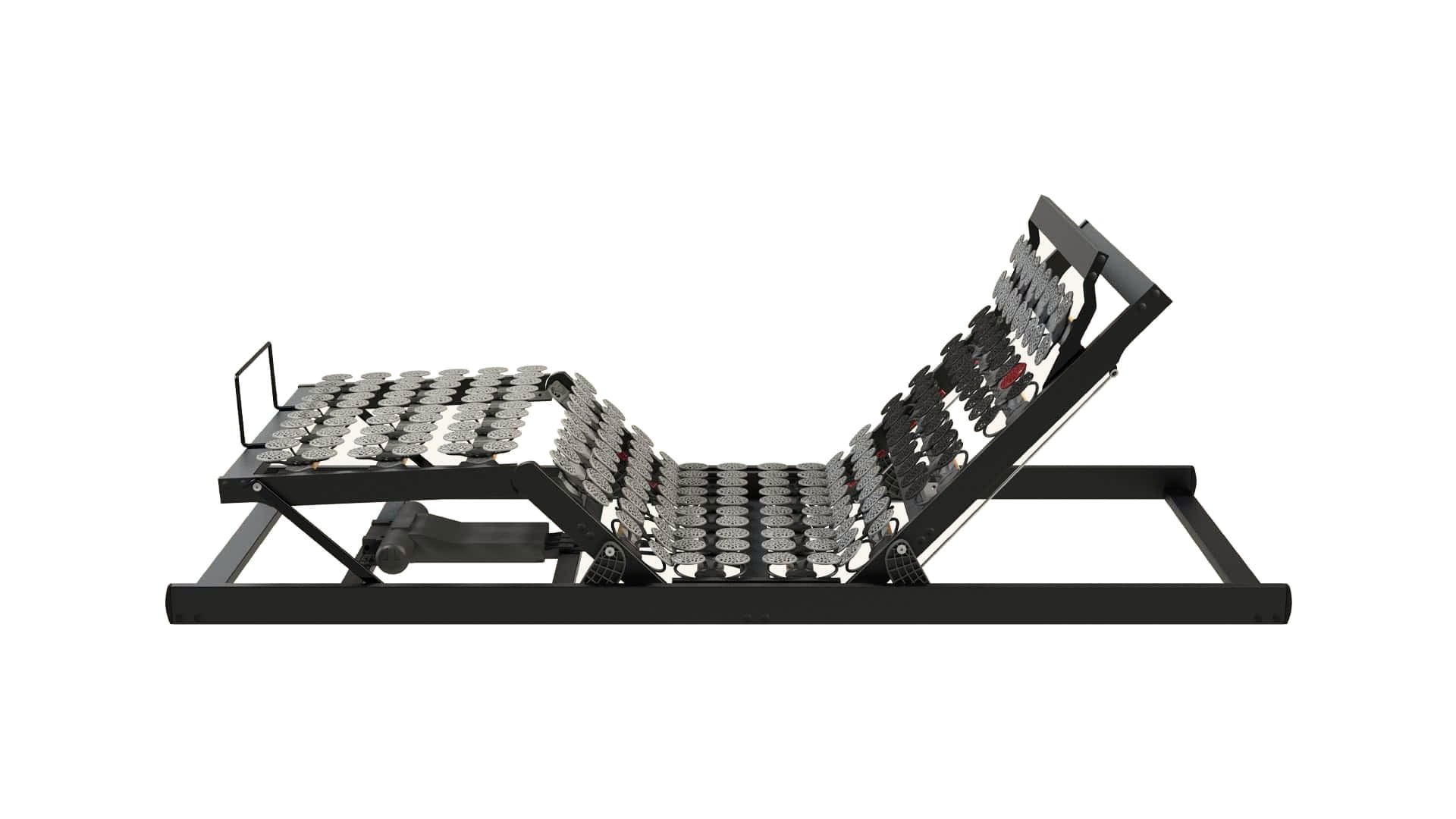 Verstellbare Grosana airflex® SENSITIVE Unterfederung in maximaler Position